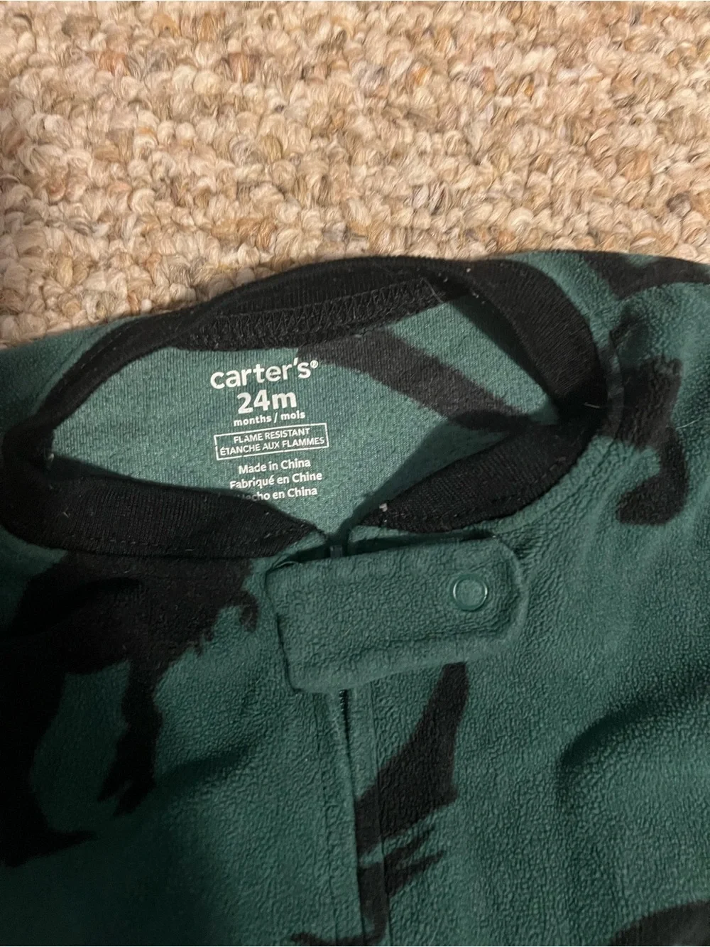 Carters easy dinosaur